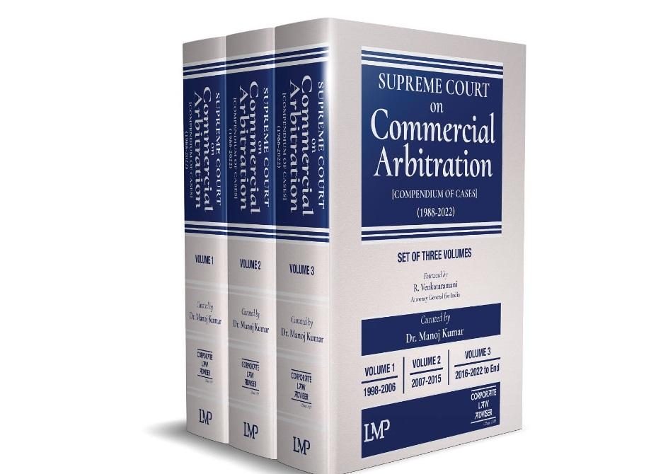 'Supreme Court On Commercial Arbitration' book By Dr. Manoj Kumar Released_50.1