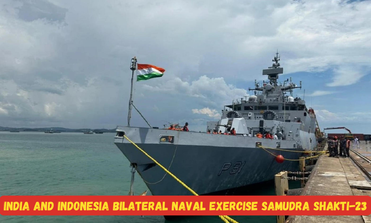 India and Indonesia bilateral naval exercise Samudra Shakti-23