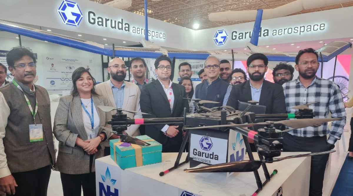 Garuda Aerospace and Naini Aerospace Collaborate to Manufacture Make in India Drones_40.1