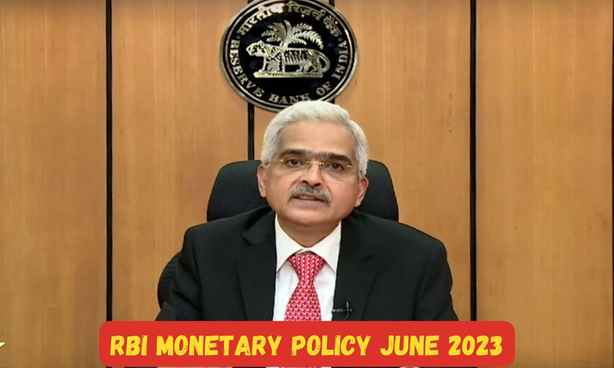 RBI Monetary Policy June 2023: All Important Highlights_50.1