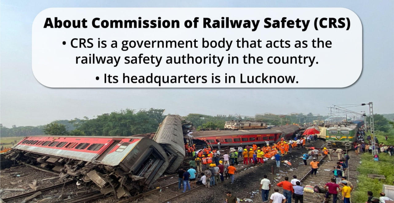 Commission of Railway Safety (CRS): Ensuring Rail Travel Safety in India_50.1