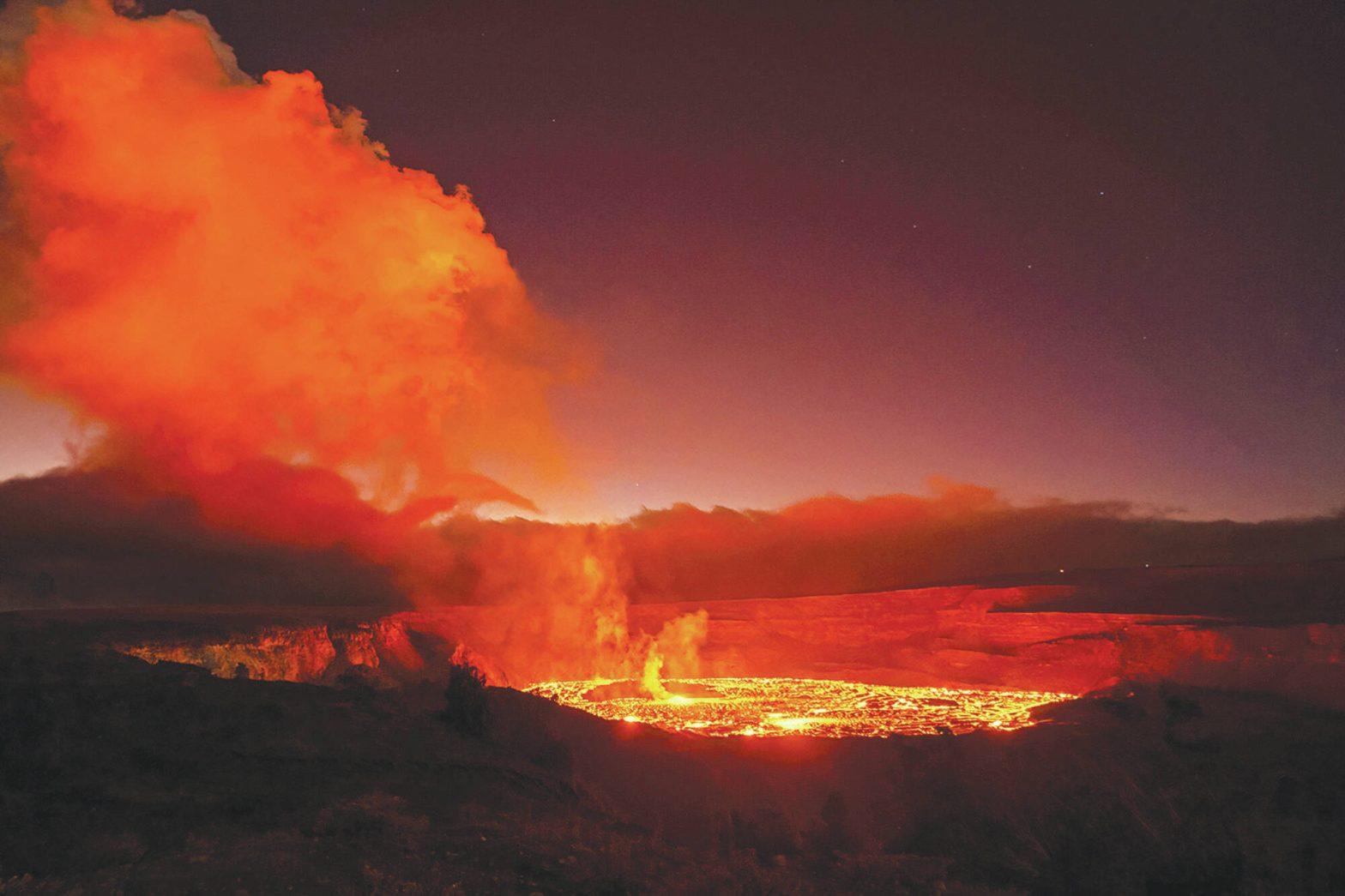 Kilauea volcano erupts on Hawaii’s Big Island