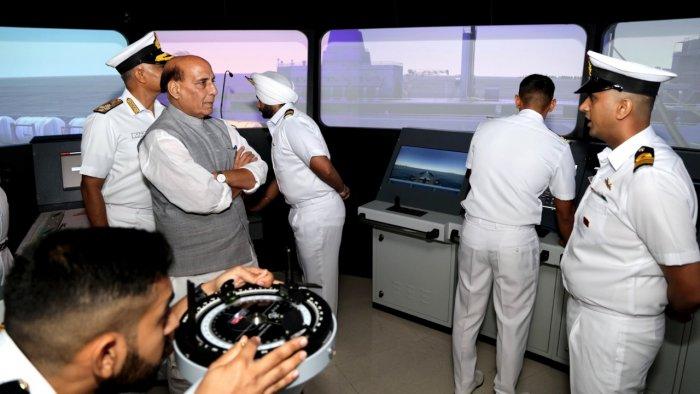Rajnath Singh inaugurates Integrated Simulator Complex 'Dhruv'_50.1
