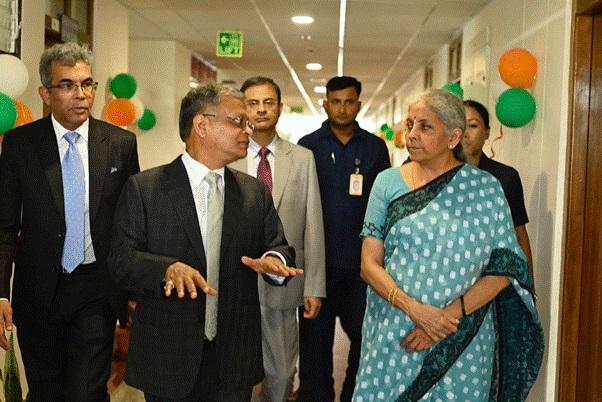 Union Minister for Finance and Corporate Affairs Smt. Nirmala Sitharaman inaugurates GST Bhawan at Agartala_50.1