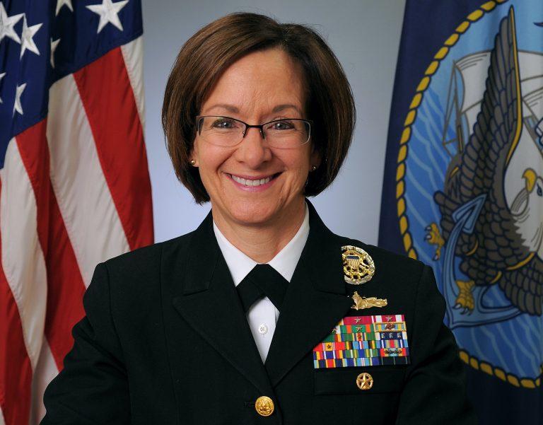 Admiral Lisa Franchetti becomes first woman to lead US Navy_50.1