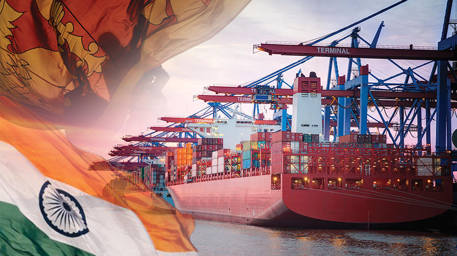 India's Trade Deficit Narrows to $24.16 Billion in August_50.1
