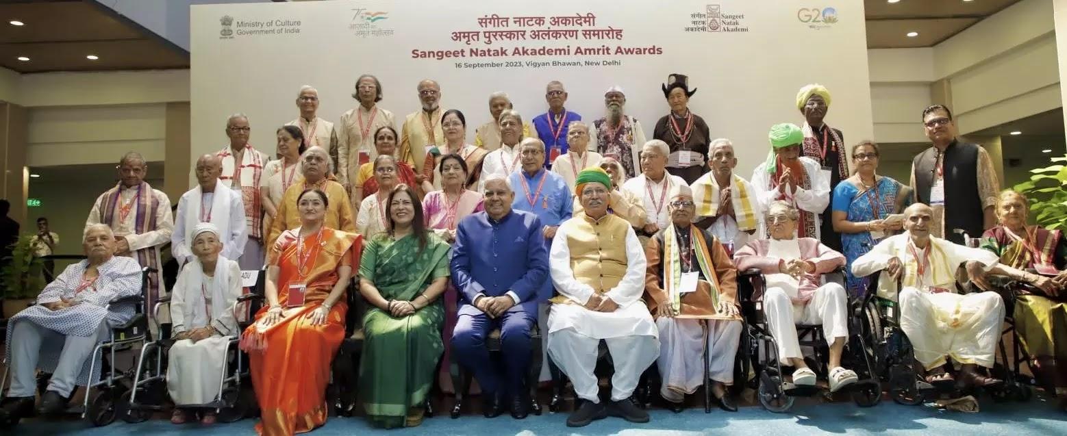 84 Artistes Conferred With Sangeet Natak Akademi Amrit Awards_50.1
