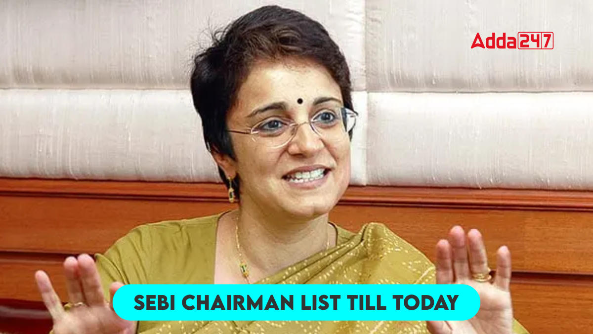 SEBI Chairman List Till Today_50.1