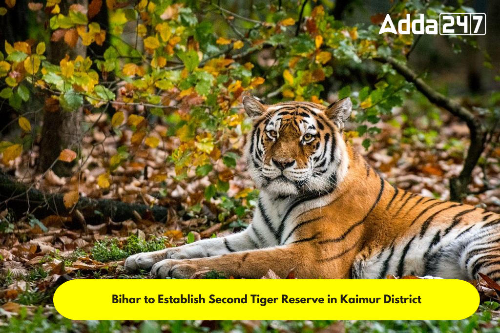 Bihar to Establish Second Tiger Reserve in Kaimur District