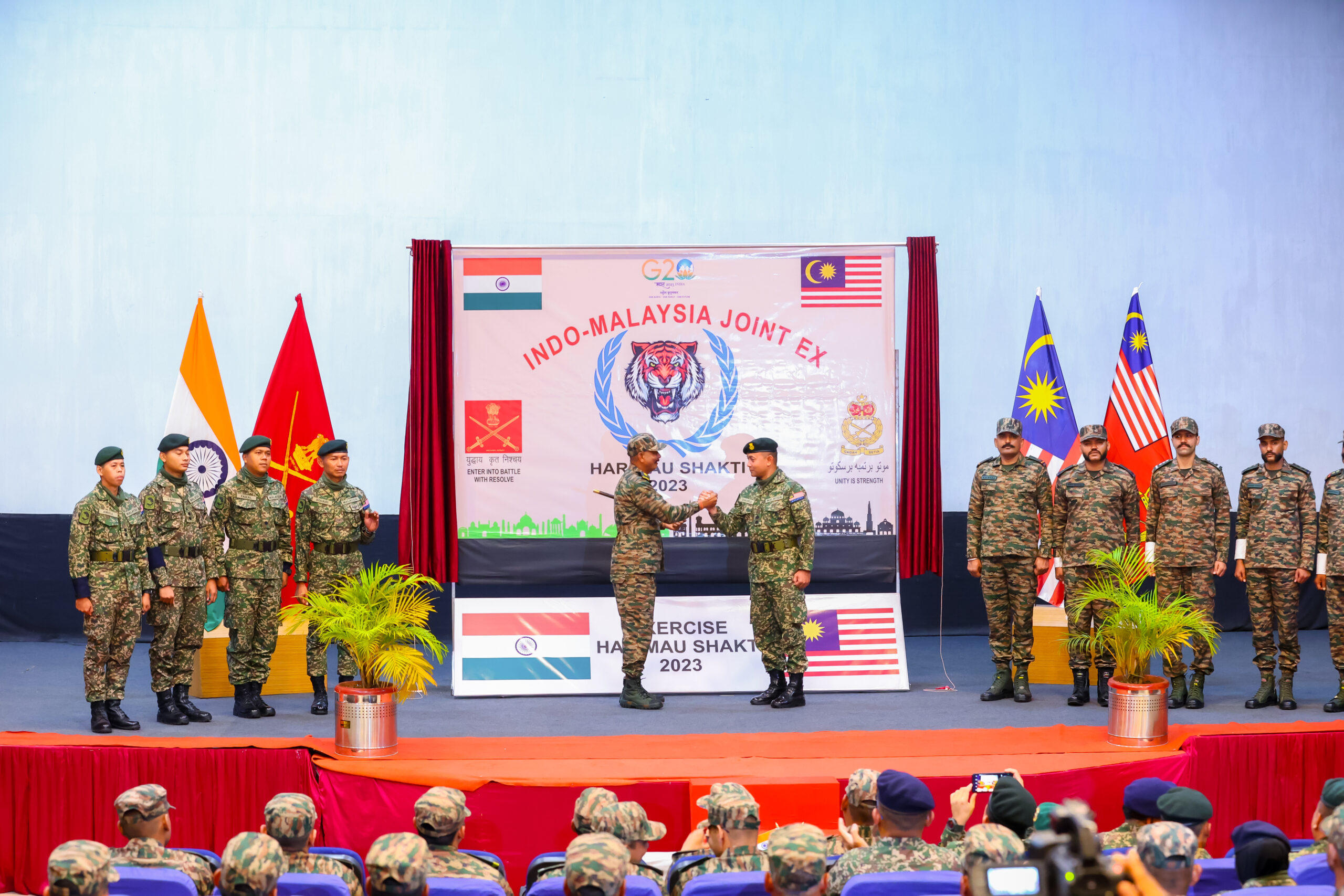 India and Malaysia Kick Off "Exercise Harimau Shakti 2023" Bilateral Training_50.1