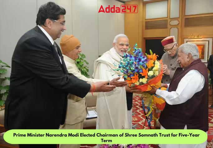 Prime Minister Narendra Modi Elected Chairman of Shree Somnath Trust for Five-Year Term