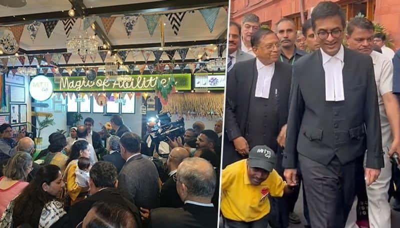 CJI DY Chandrachud Inaugurates Mitti Cafe In Supreme Court_80.1