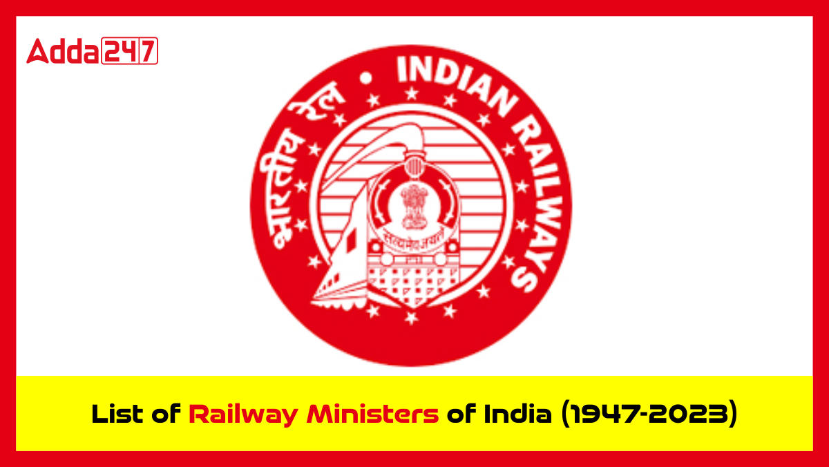 list of railway minister of india from 1947 to 2023