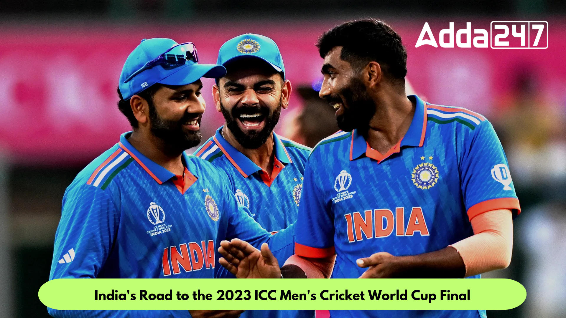 India's Road to the 2023 ICC Men's Cricket World Cup Final