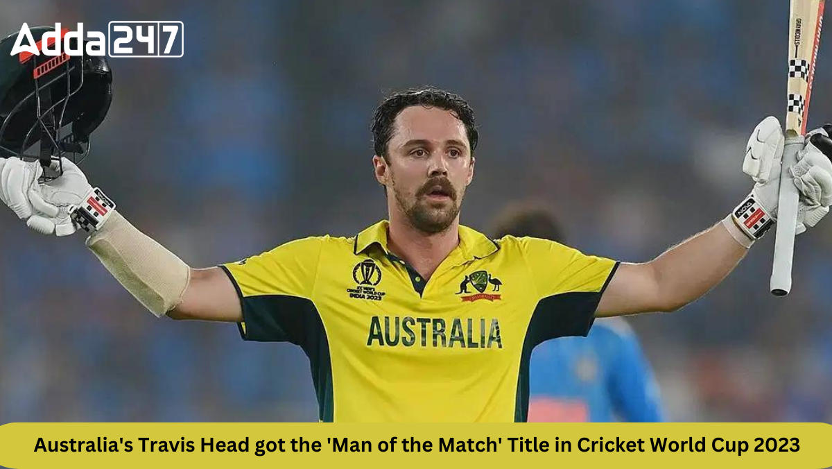 Australia's Travis Head got the 'Man of the Match' Title in Cricket World Cup 2023