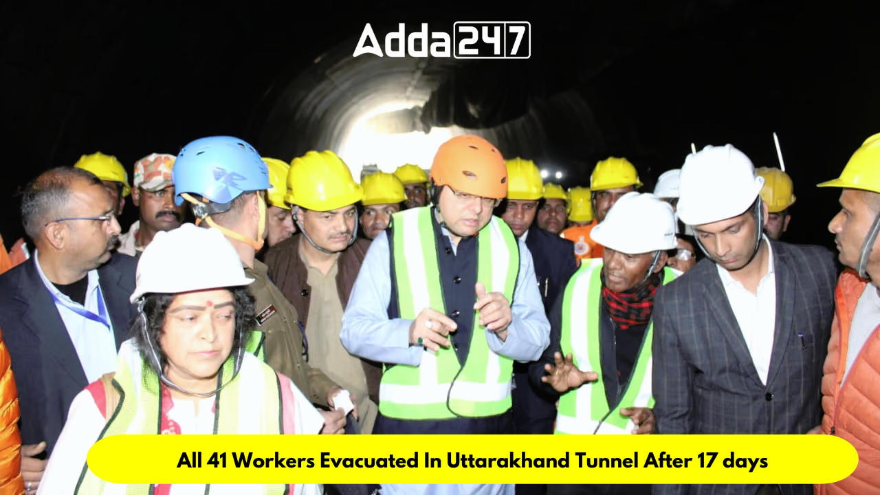 All 41 Workers Evacuated In Uttarakhand Tunnel After 17 days_30.1