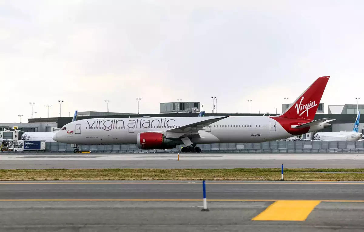 Virgin Atlantic Flies World's 1st 100% Sustainable Aviation Fuel Flight From London To US_30.1