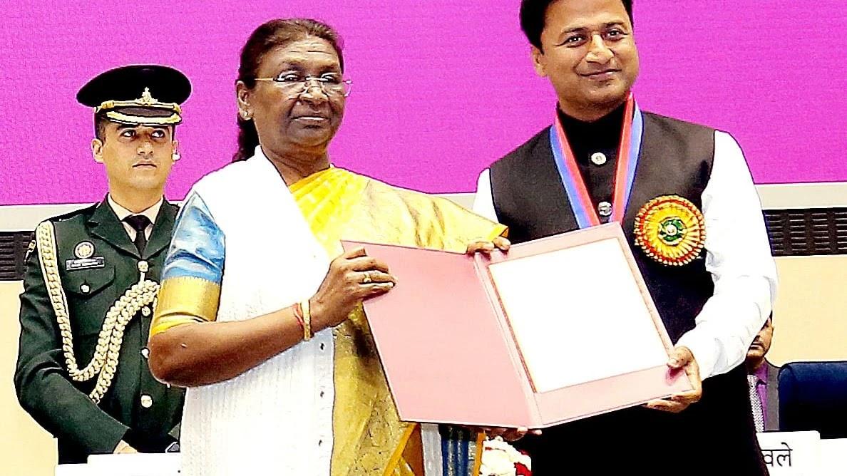 Prashant Agrawal Receives National Award For 'Best Personality- Empowerment of Differently-abled'_60.1