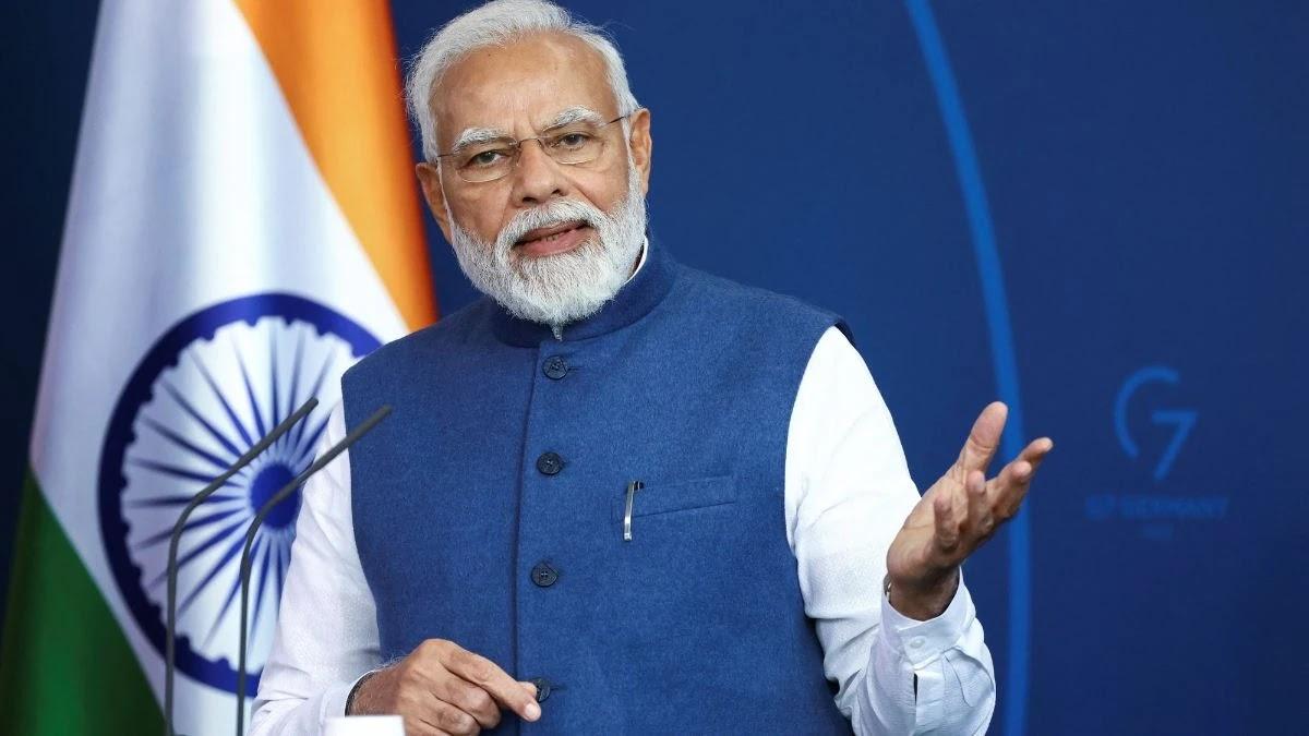 PM Modi Launches AI Summit at Bharat Mandapam In New Delhi_30.1