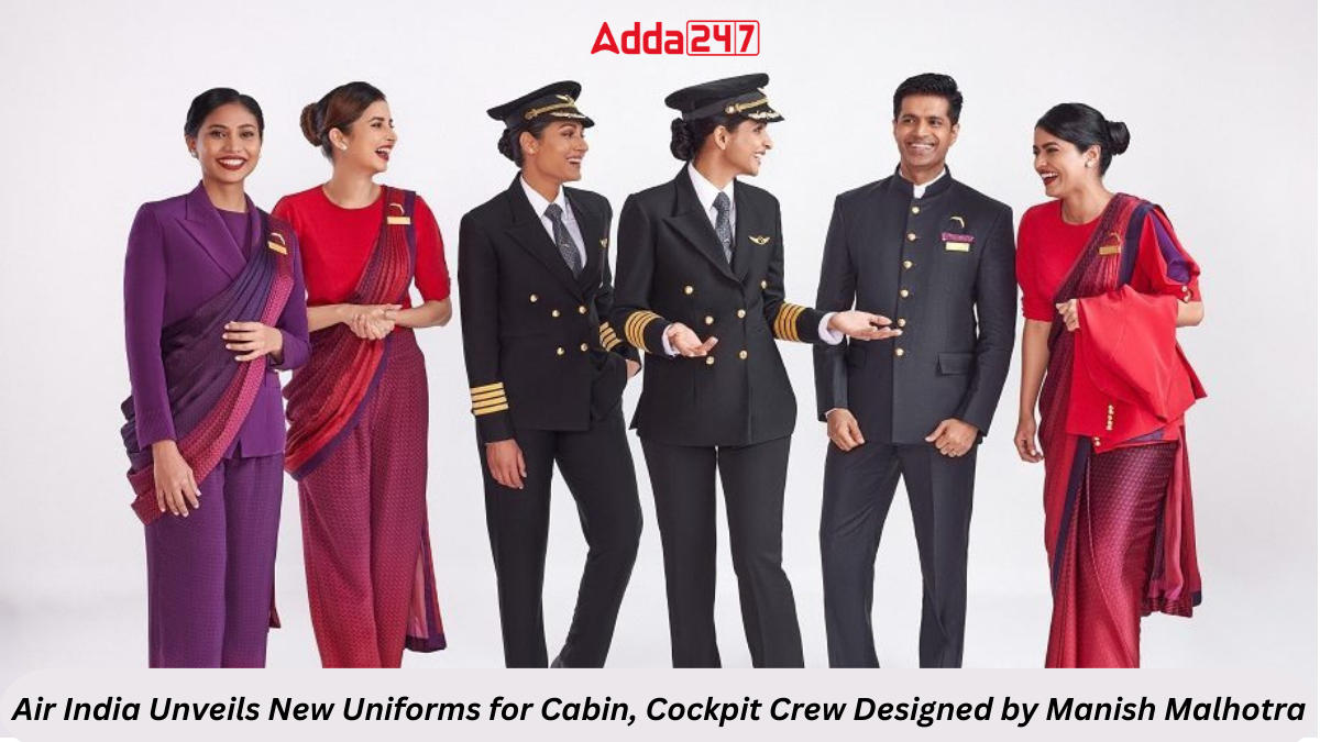 Air India Unveils New Uniforms for Cabin, Cockpit Crew Designed by Fashion Designer Manish Malhotra_30.1