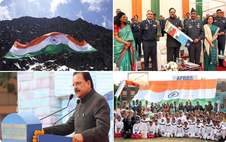 Defense Minister Flags In 'Mission Antarctica' By Himalayan Mountaineering Team_30.1