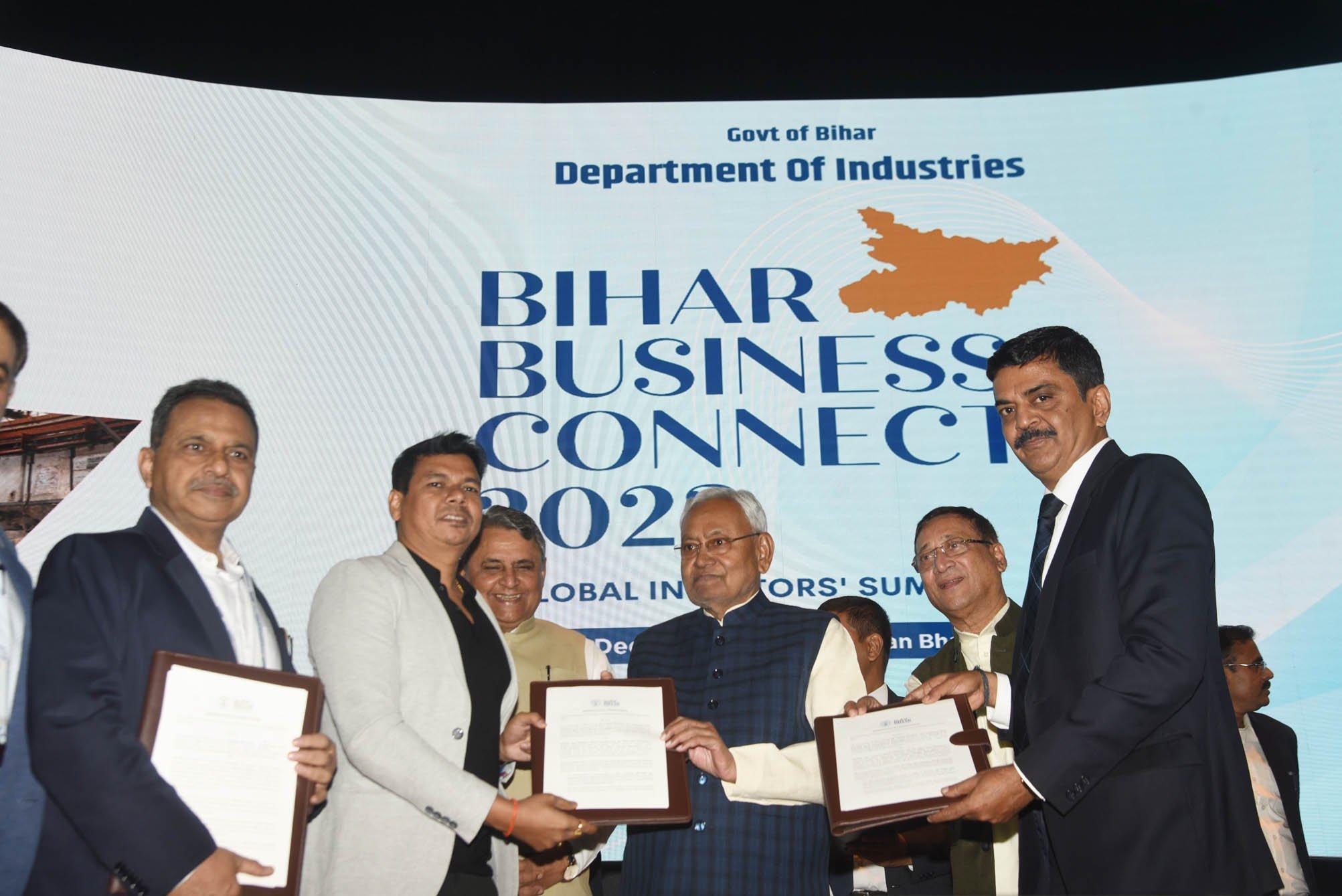 Bihar Business Summit 2023: Massive Investment Inflows of Rs 50,530 Crore Through MoUs_30.1