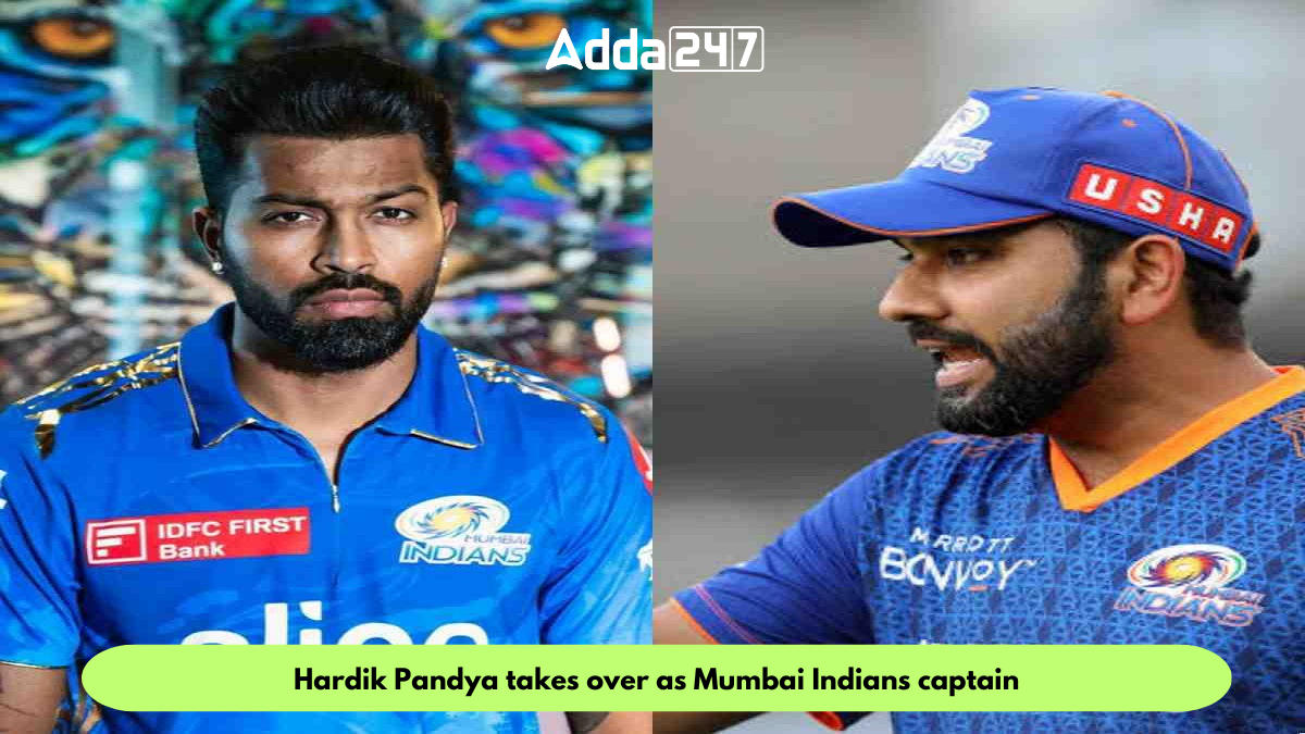 Hardik Pandya Takes Over As Captain of Mumbai Indians_30.1