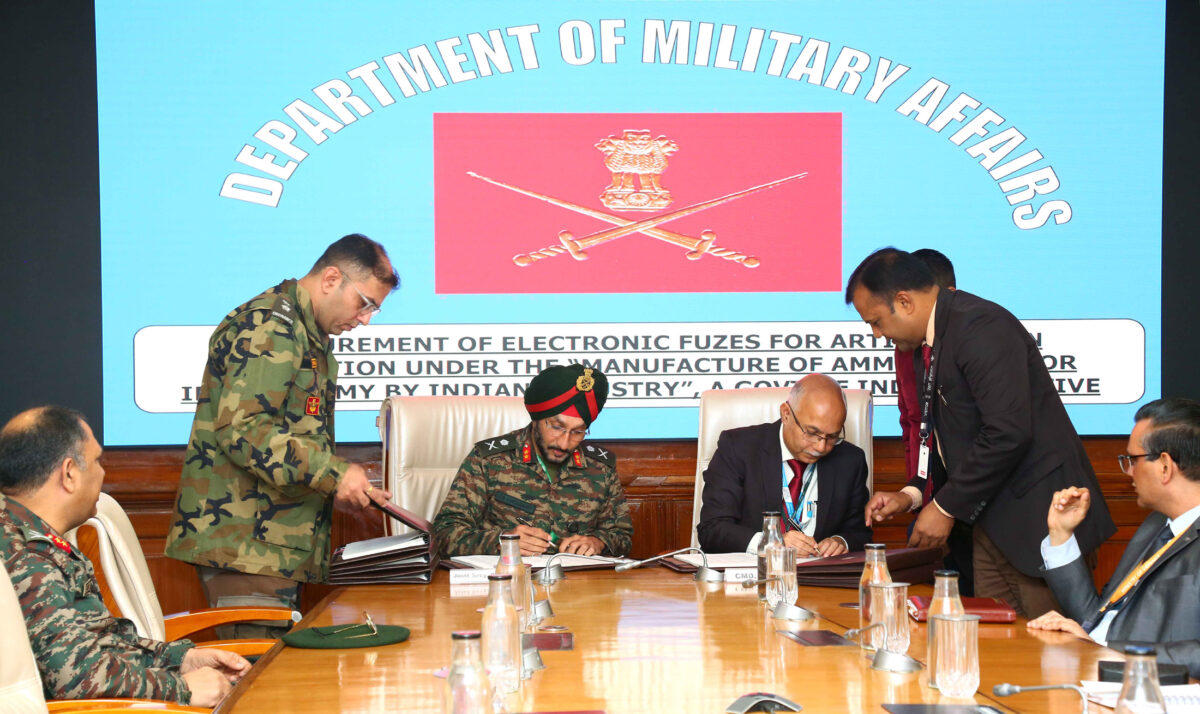 MoD Seals Rs 5,336.25 Crore Deal With BEL For 10-year Supply Of Electronic Fuzes_30.1