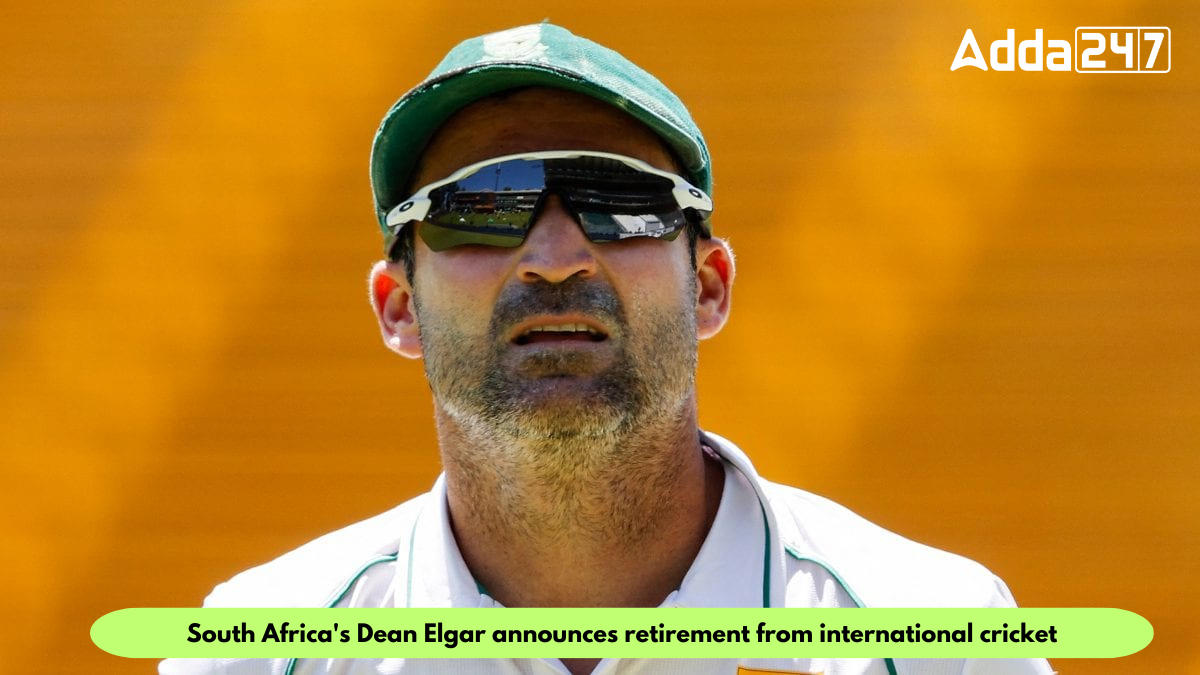 South Africa's Dean Elgar announces retirement from international cricket