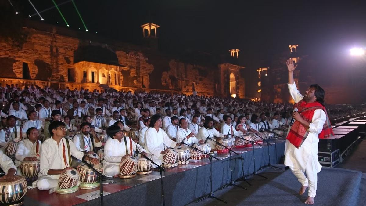 Gwalior Achieves Guinness Record With 'Largest Tabla Ensemble' At Tansen Festival_30.1