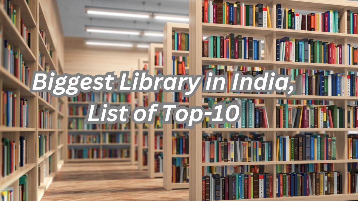 Biggest Library in India, List of Top-10_30.1