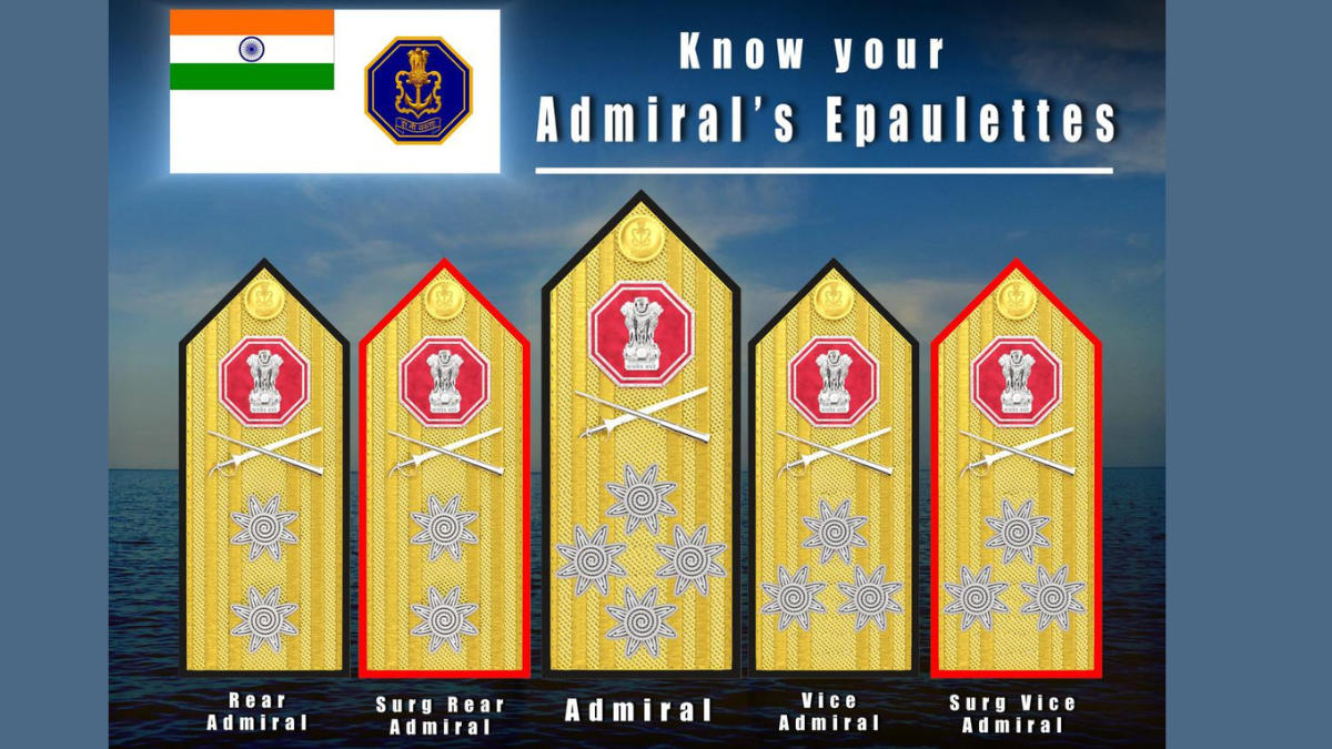 Navy Unveils New Admirals' Epaulettes in 'True Reflection of Indian Rich Maritime Heritage'_30.1