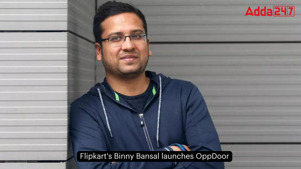 Flipkart's Binny Bansal launches OppDoor