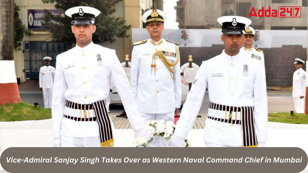Vice-Admiral Sanjay Singh Takes Over as Western Naval Command Chief in Mumbai_30.1
