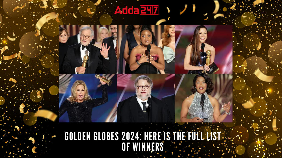 Golden Globes Awards 2024 Here is the full list of winners