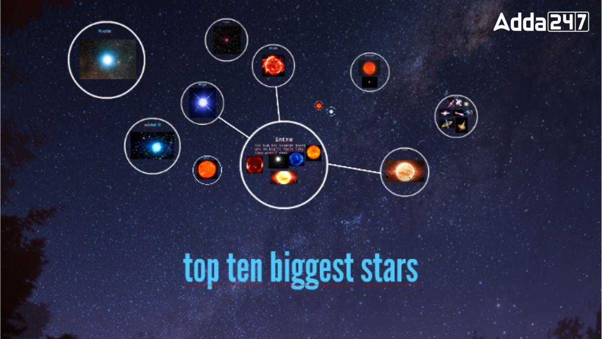 Biggest Star in the Universe, List of Top-10_30.1