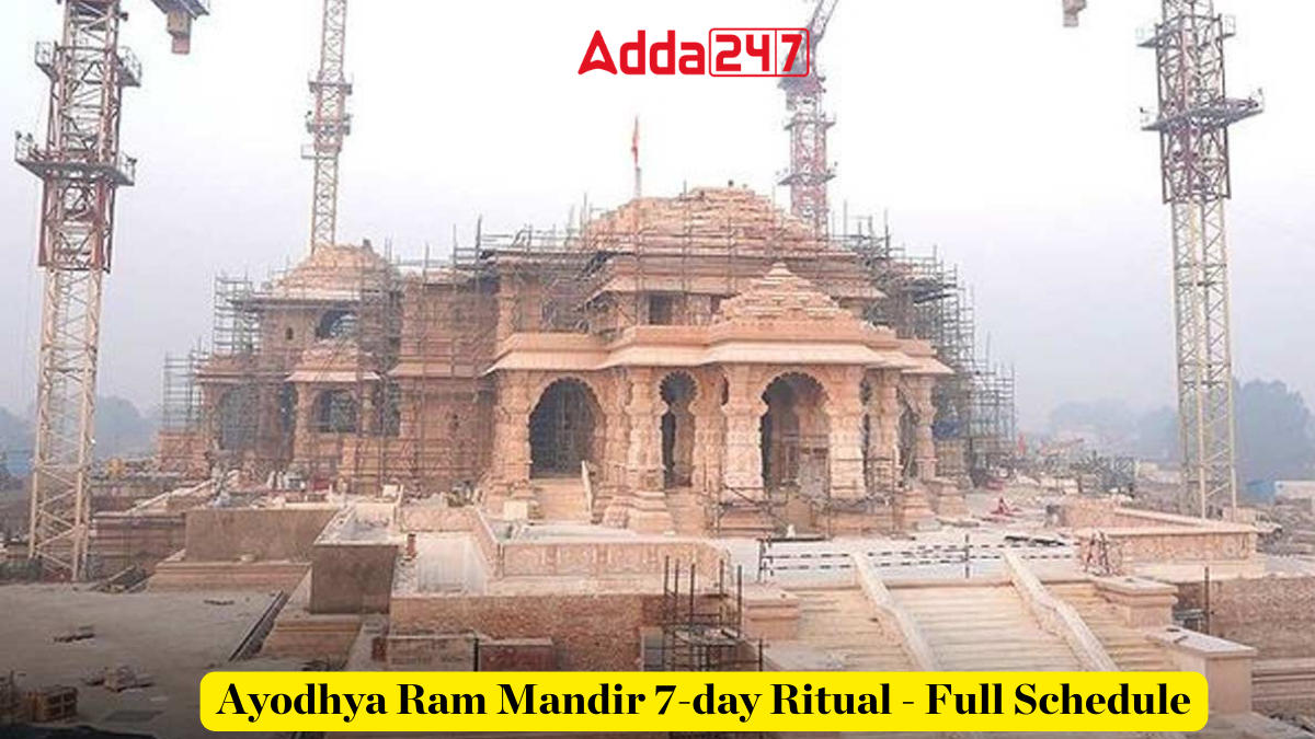 Ayodhya Ram Mandir 7-day Ritual - Full Schedule