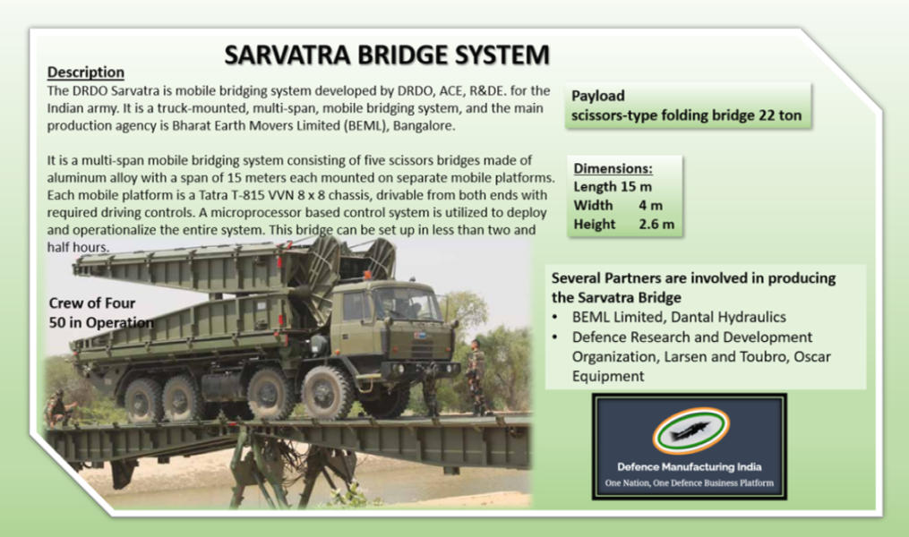 SARVATRA: Indian Army's Mobile Bridge System_40.1