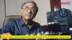 Ameen Sayani, Renowned Radio Presenter And Voice Of Geetmala, Passes Away