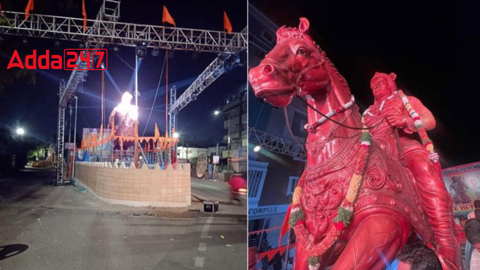 21-ft Maharana Pratap Statue Unveiled In Hyderabad