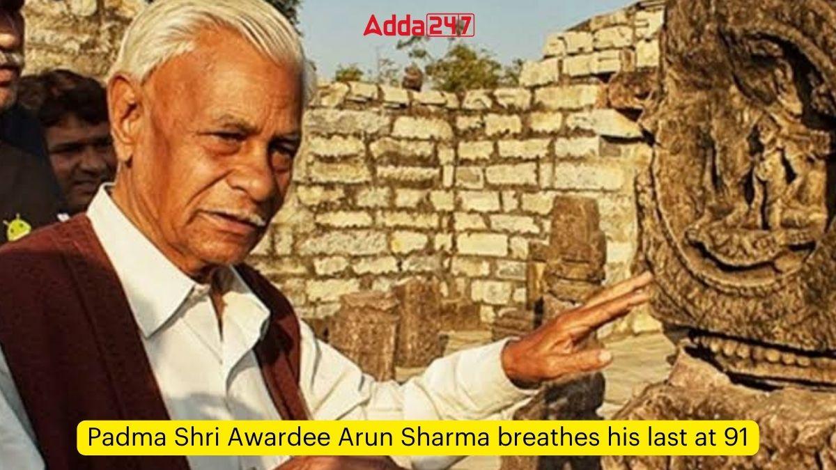 Padma Shri Awardee Arun Sharma breathes his last at 91