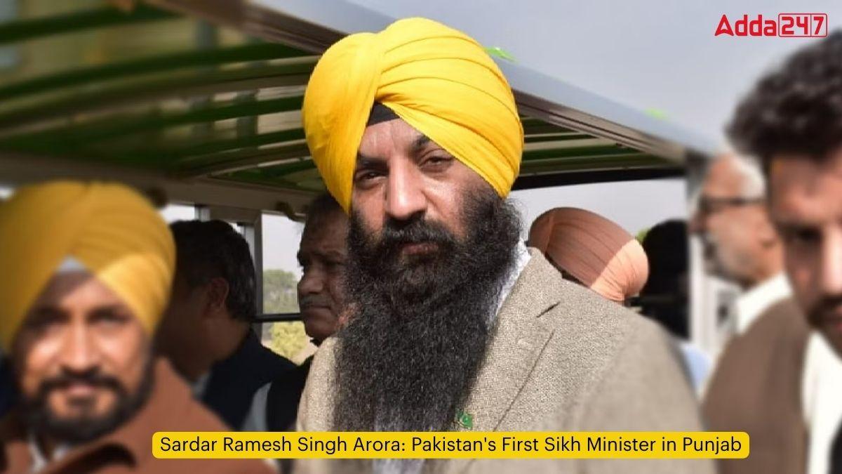 Sardar Ramesh Singh Arora: Pakistan's First Sikh Minister in Punjab