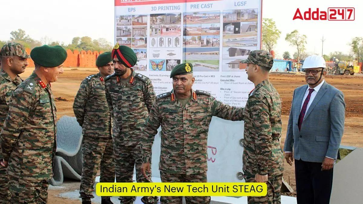 Indian Army's New Tech Unit STEAG