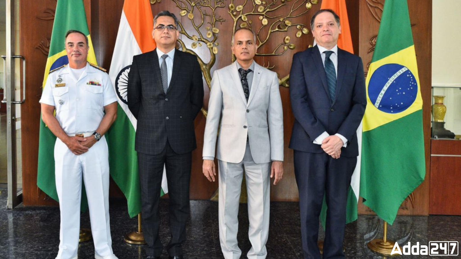India and Brazil Conduct Inaugural '2+2' Dialogue