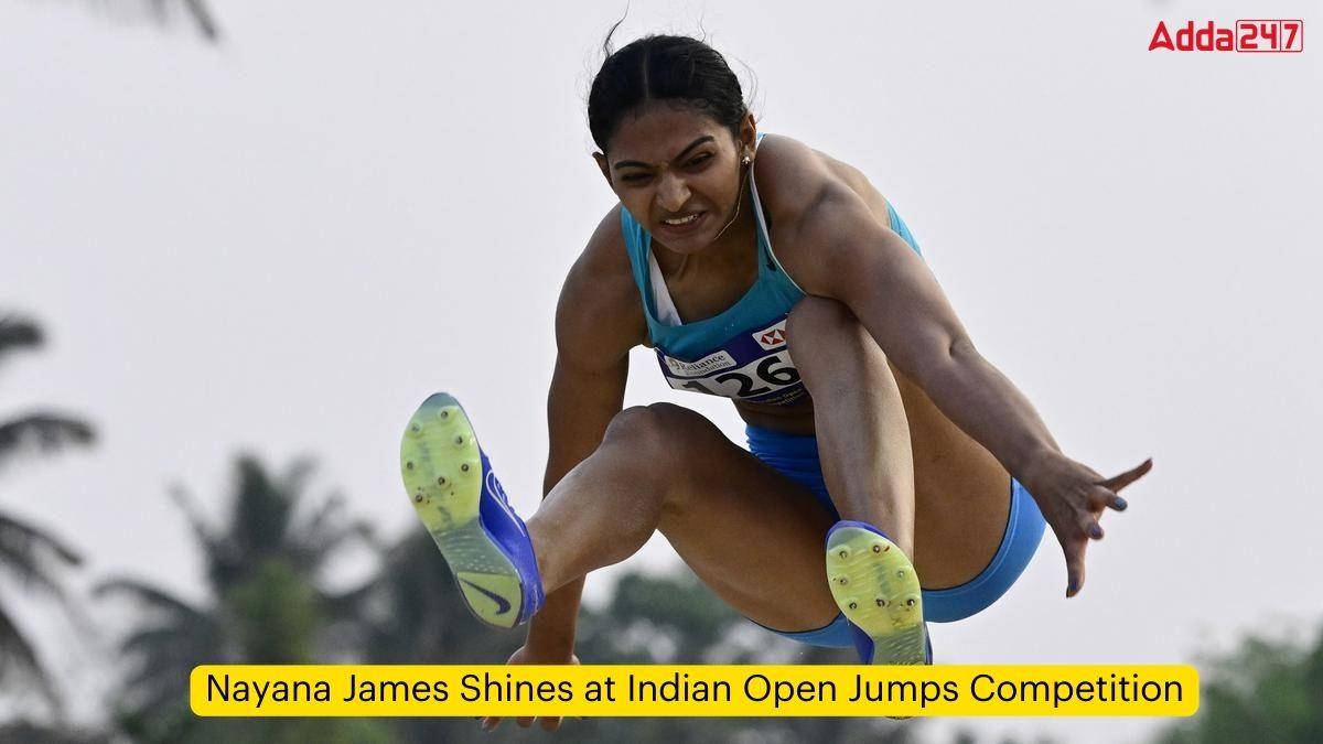 Nayana James Shines at Indian Open Jumps Competition