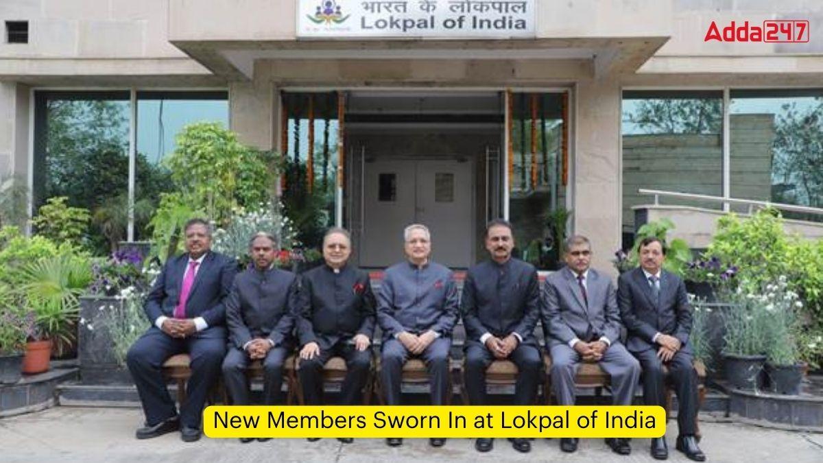 New Members Sworn In at Lokpal of India