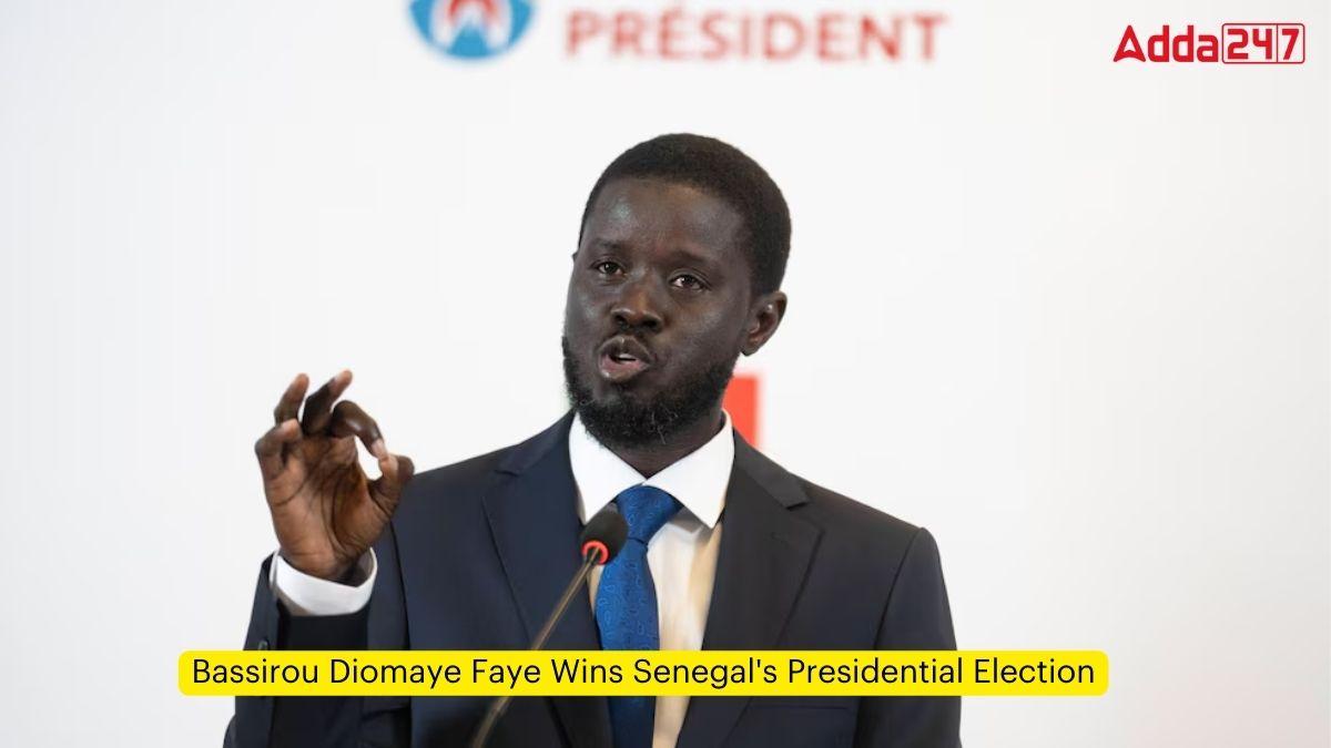 Bassirou Diomaye Faye Wins Senegal's Presidential Election