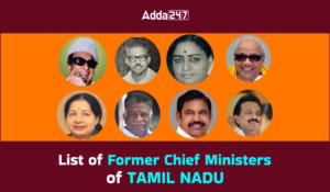 List of Former Chief Ministers of Tamil Nadu