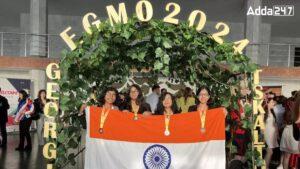 Indian Girls Shine at 13th European Girls' Mathematical Olympiad 2024