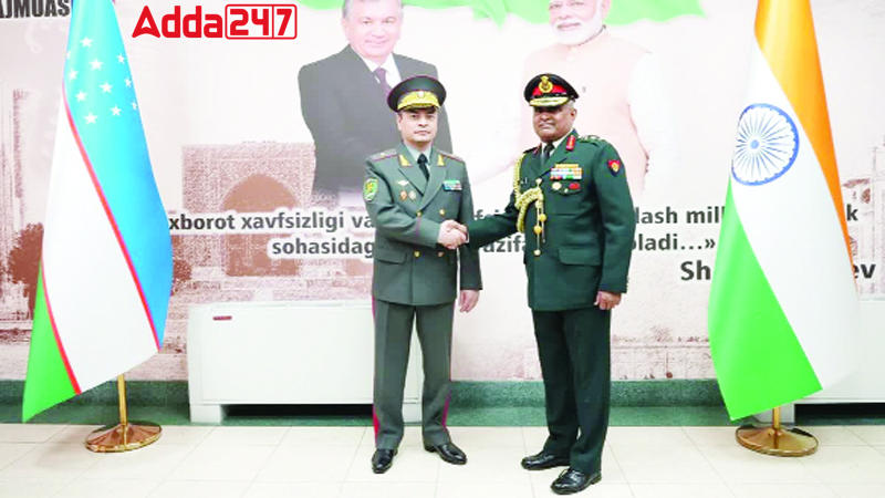General Manoj Pande Inaugurates High-Tech IT Lab at Academy of Armed Forces in Uzbekistan